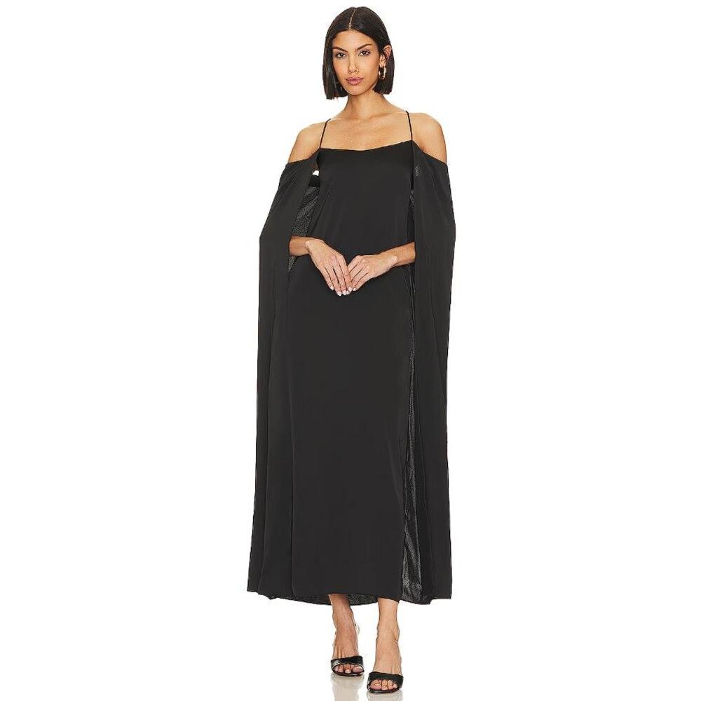 L'ACADEMIE Women's Lari Maxi Dress Size XS In Black